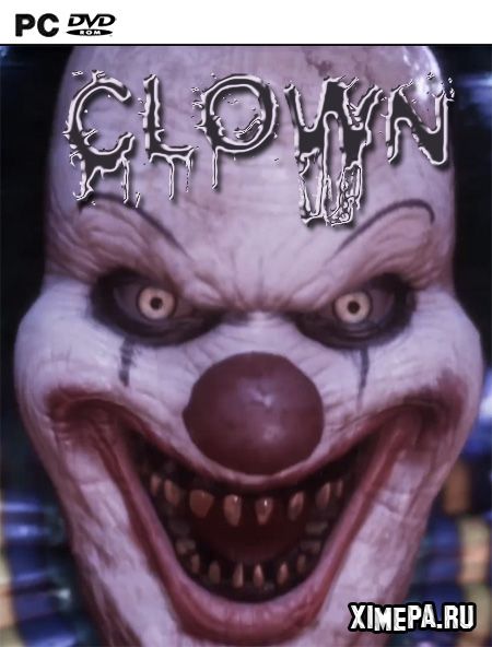 Lost clown. Главный клоун обложка. Игра где на обложке нарисован фиолетовый клоун на ПК.