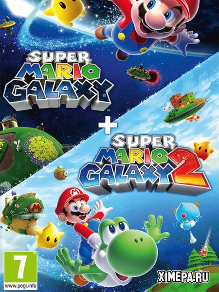 Super Mario Galaxy + Super Mario Galaxy 2 (2025|Англ)